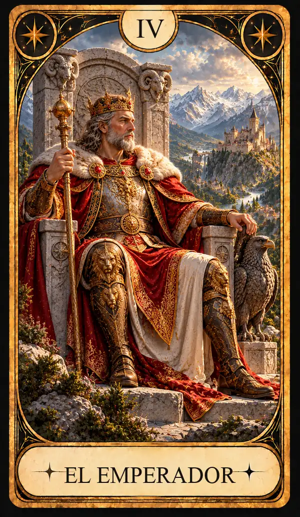 Carta del Tarot El Emperador