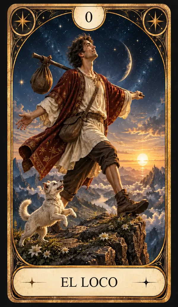 Carta del Tarot El Loco