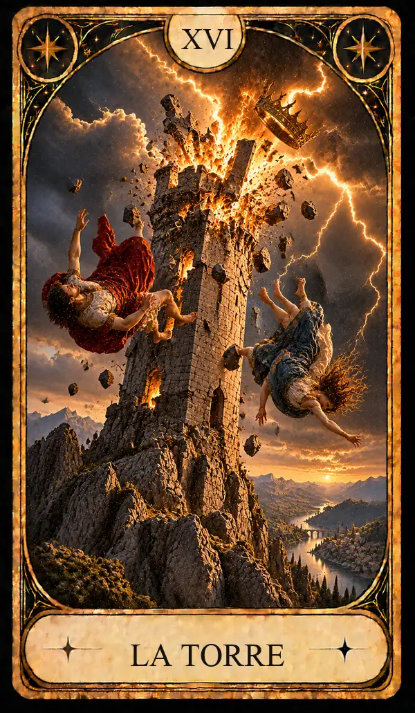 Carta del Tarot La Torre